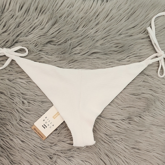 Billabong Tanlines Tie Side Tanga Bikini Bottom - Picture 6 of 9